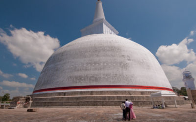 Anuradhapura Sri Lanka, à bicyclette