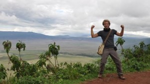 Nabolo sur les bords du cratère Ngorongoro