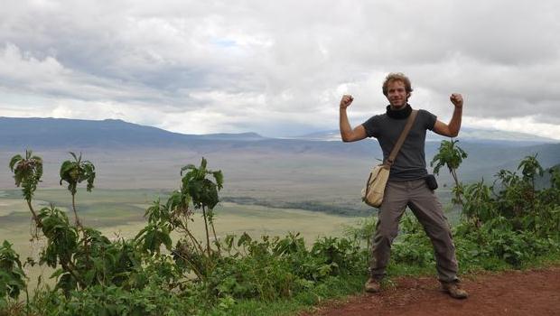 Nabolo sur les bords du cratère Ngorongoro