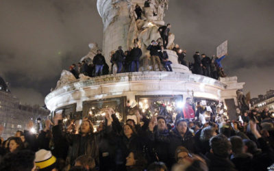 Charlie vivra ! On n’a pas peur ! – place de la République