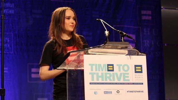 Ellen Page coming out