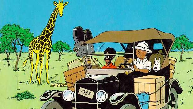 Ce connard de Tintin au Congo
