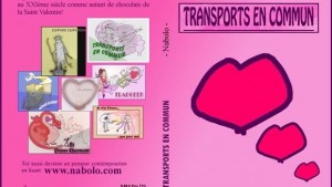 Couverture du recueil de nouvelles "transports en commun" de Nabolo