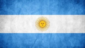 Beau drapeau argentin