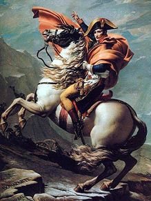 Napoléon conquérant à cheval