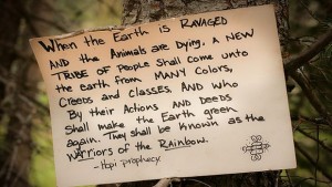 Rainbow gathering hopi prophecy