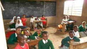 Ecole africaine au Kenya