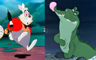 Allegories of Time: the rabbit and the crocodile